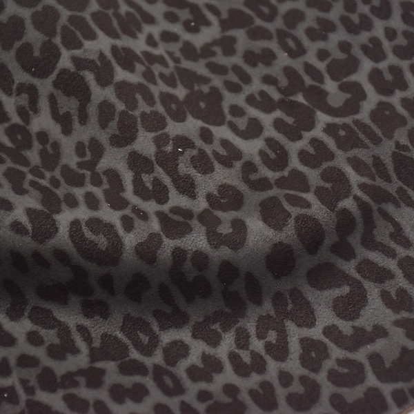 Suede fabric Leopard print textile fabric for shoe bag